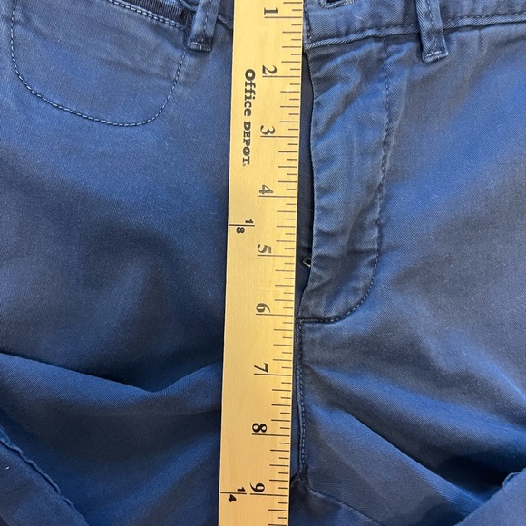 Chino by Anthropologie Relaxed shorts Blue roll up hem Casual - Picture 9 of 11
